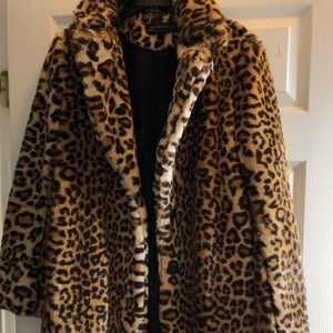Leopard/cheetah coat